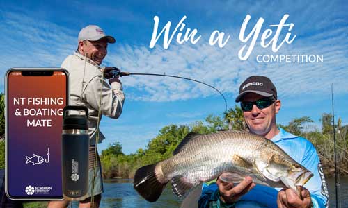 Win a Yeti with the new NT Fishing and Boating Mate app 