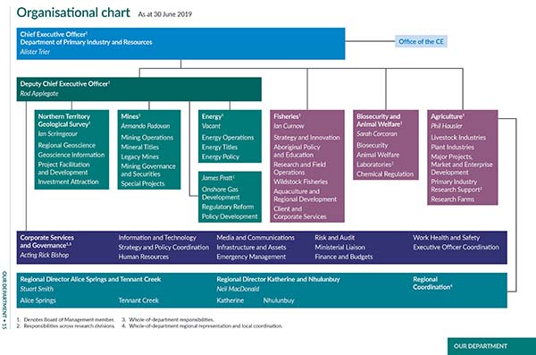 DPIR Organisational Chart