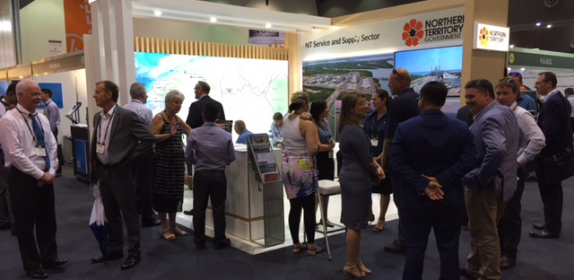 Exhibition stand at Australian Oil and Gas Expo