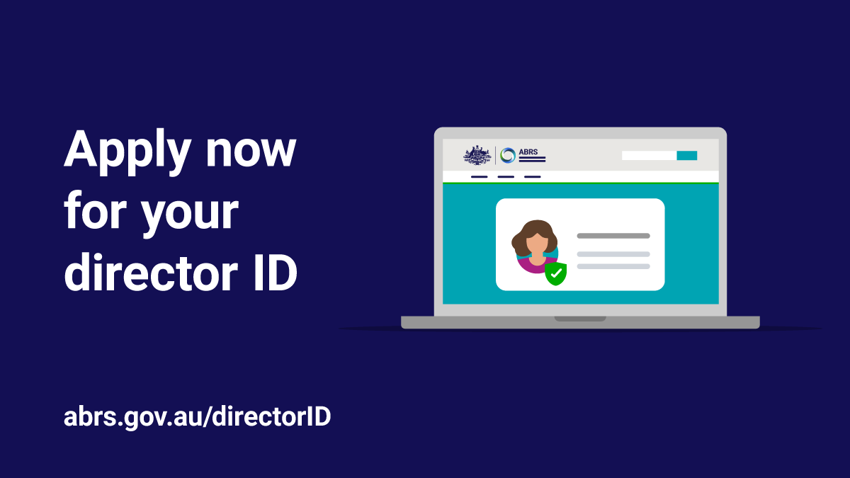 It’s time to apply for your director ID