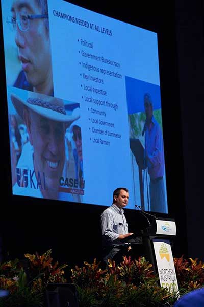 Presenter at last years Northern Australia Food Futures Conference