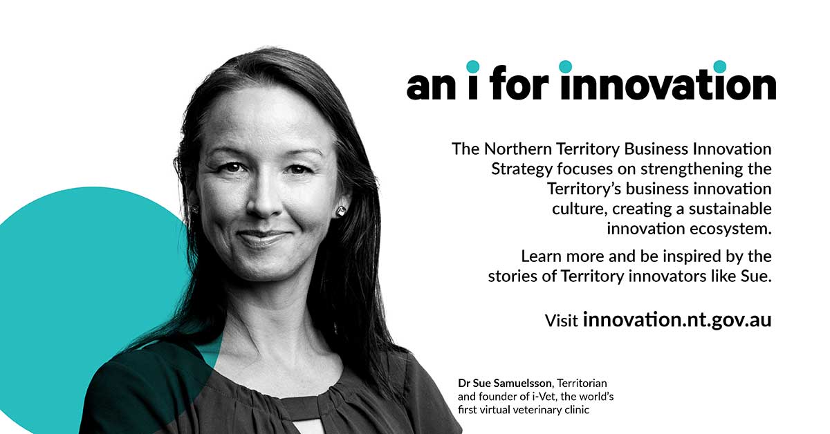 an i for innovation, visit innovation.nt.gov.au