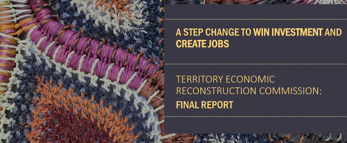 Territory Economic Reconstruction Commission final report