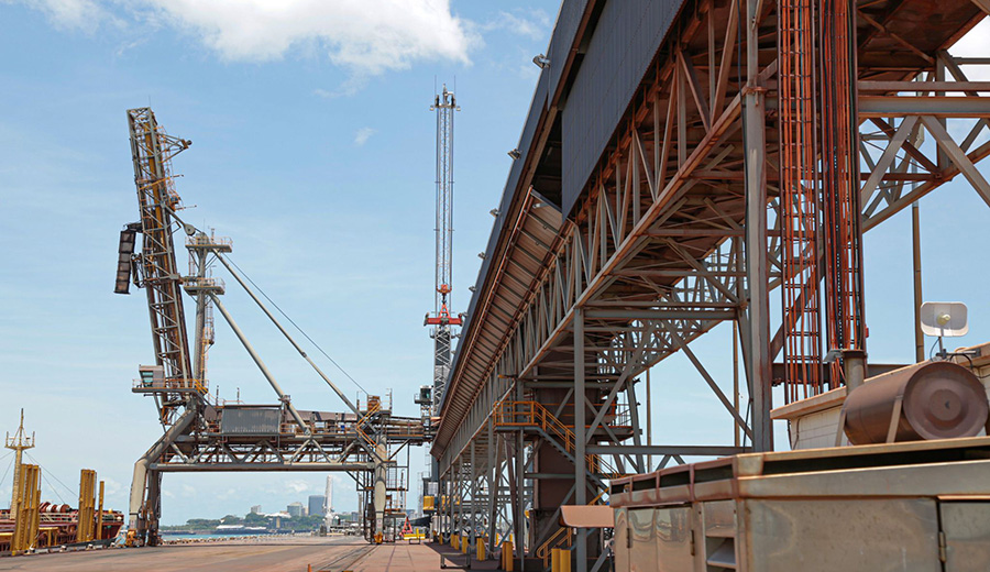 First ever Peko shipment of Magnetite leaves Darwin Port