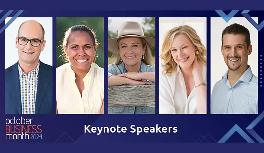 October Business Month keynote speakers