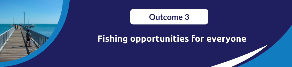 Outcome 3: fishing opportunities for everyone