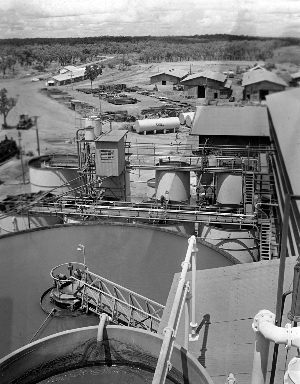 Treatment plant area, Rum Jungle (1958). National Archives of Australia: A1200, L25504