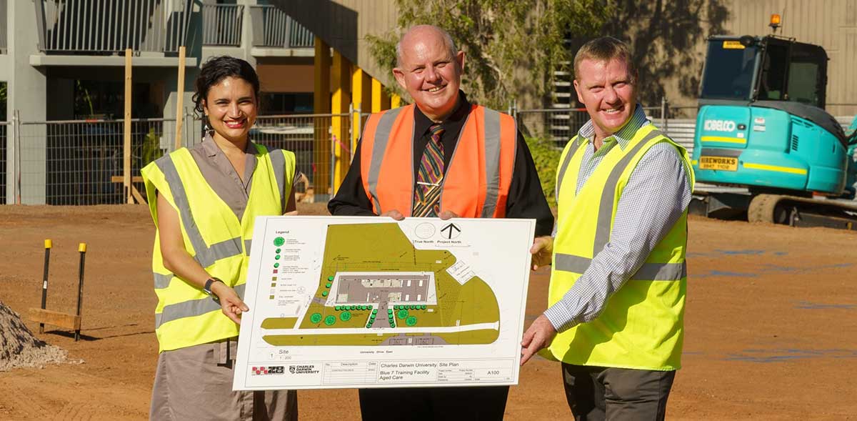 Concept plans of new aged care training facility